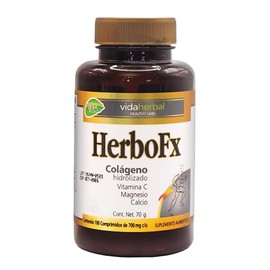 Suplementos Alimenticios Herbo FX Colágeno Hidrolizado Vitamina C Magnesio y Calcio | Skin Care Vitaminas para Mujer - Vitaminas para Hombre | Multivi