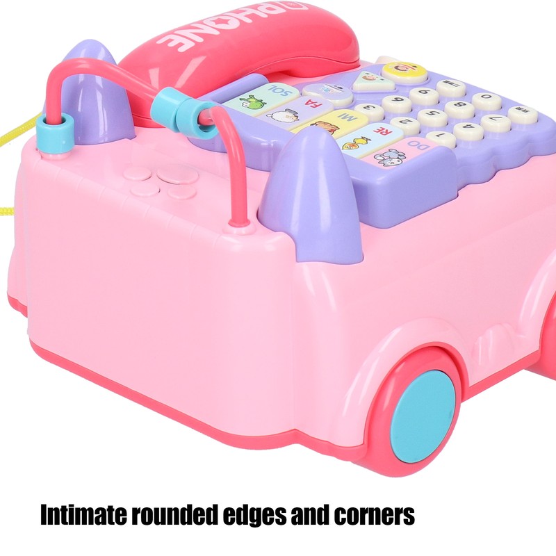 Children Telephone Toy Educational Simulation Telephone Toy with Light Music