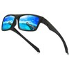 COTIA Full Reading Polarized Sunglasses Men Square Sports Reader Sun