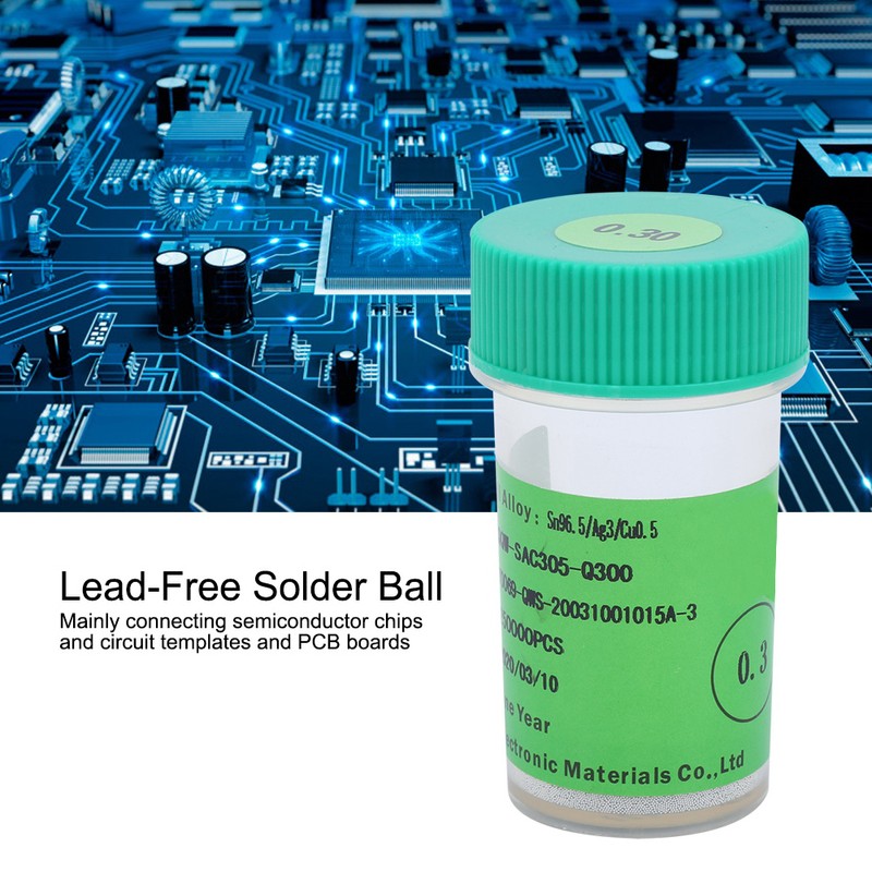 LeadFree Solder Ball Tin Shpere 25W for PCB Board Soldering