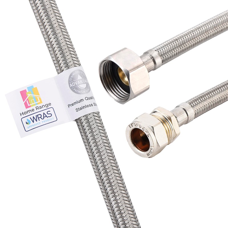 Home Range 300mm WRAS Approved15mm Compression x 1/2" |7 Lengths|