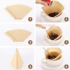 Coffee Filter #2, Unbleached Coffee Filters Cone Paper for Pour
