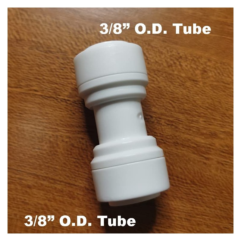 Malida 3/8"Tube OD to 3/8" Tube OD push fit straight