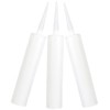 Ciieeo 3pcs Empty Hose Sealing Caulk Tube Air-tite Caulk Tube