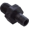 Waterway Plastics 806105119919 1/4" Mpt X 3/8" Barb RF850 Barb Adapter
