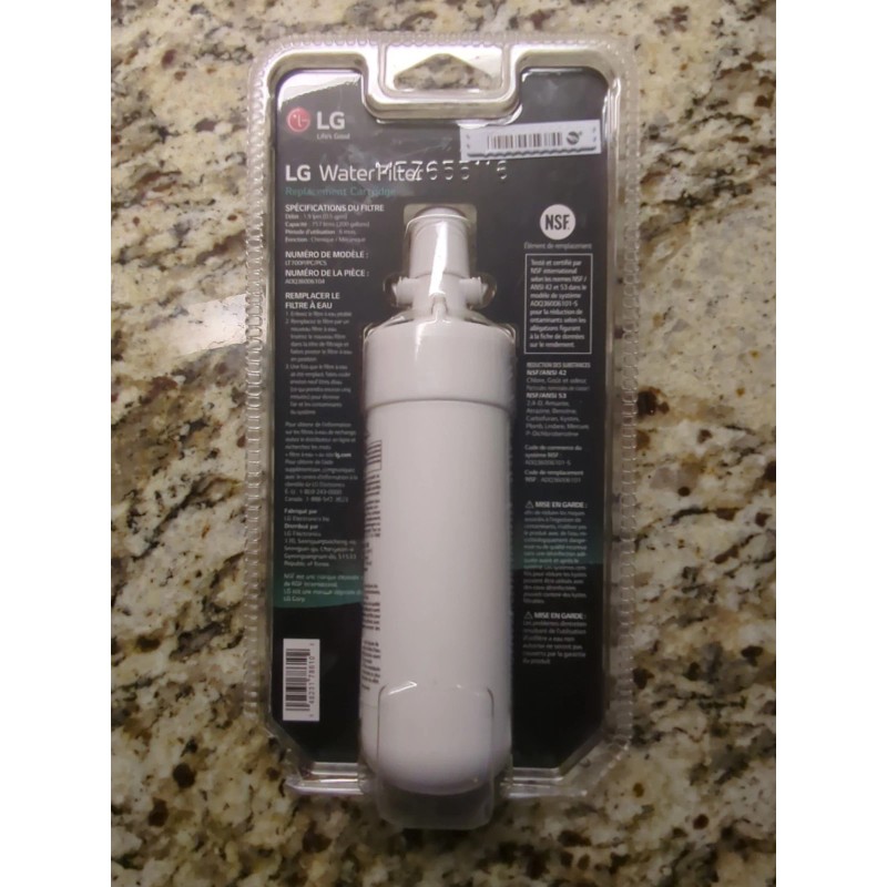 LG 1 New LG LT700P/PC/PCS Replacement 200-Gallon Refrigerator Water Filter