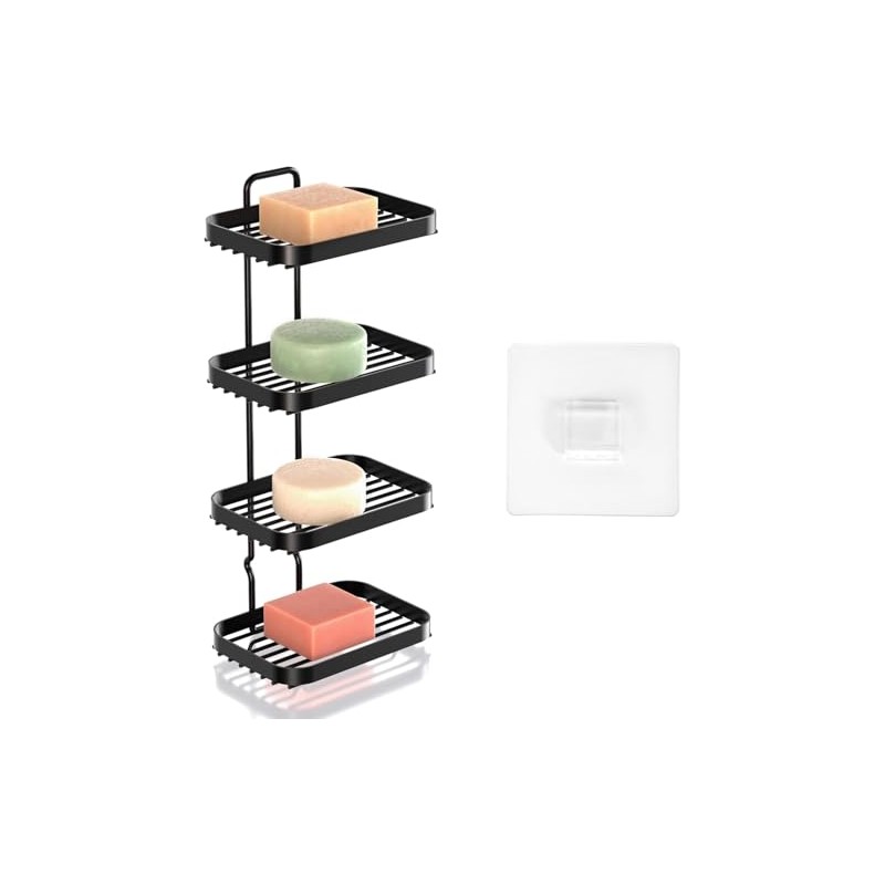 TJ.MOREE 3 Tier Shampoo Bar Holder for Shower
