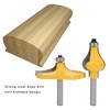 Armrest Milling Cutter, Handrail Mill Set Shaft Smooth Cutting Handrail
