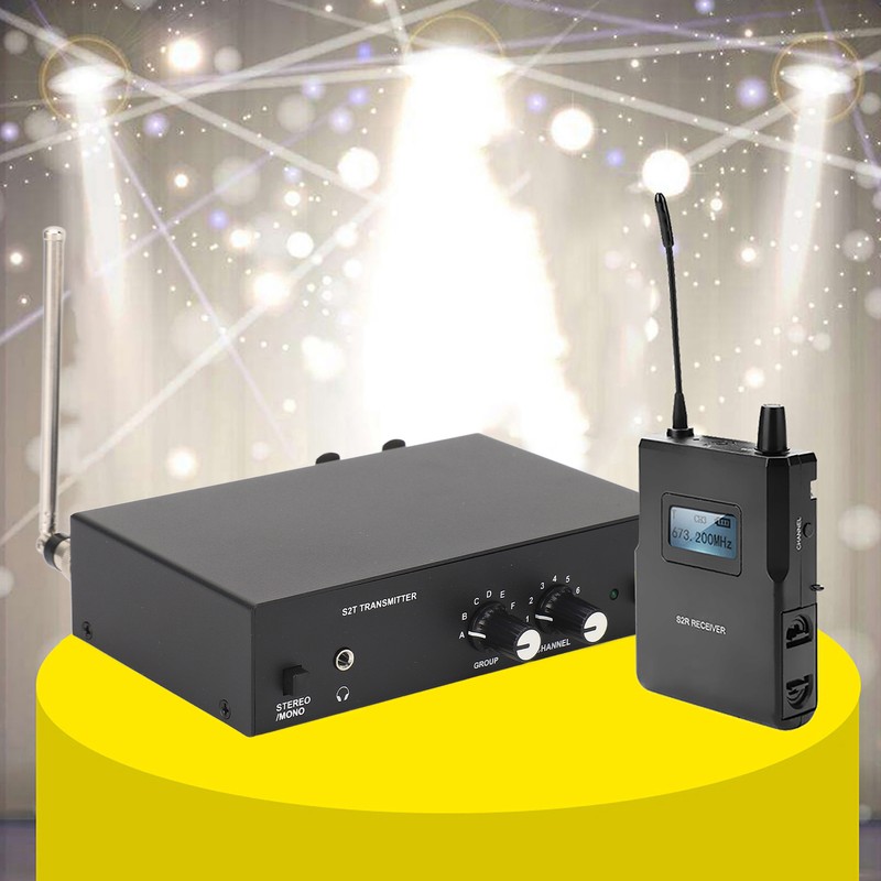 For ANLEON S2 UHF Stereo Wireless Monitor System in Ear