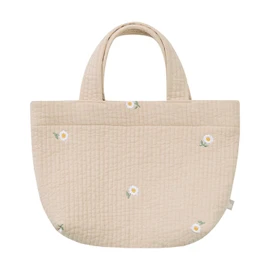 Dave David Way BGDB023474300 Nubi Mini Tote Bag, Daisy/Beige