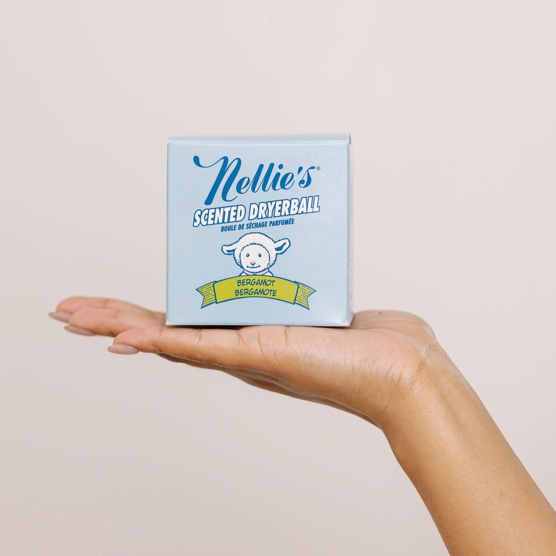 Nellie's Scented Wool Dryerball - Bergamot Scented - Made with