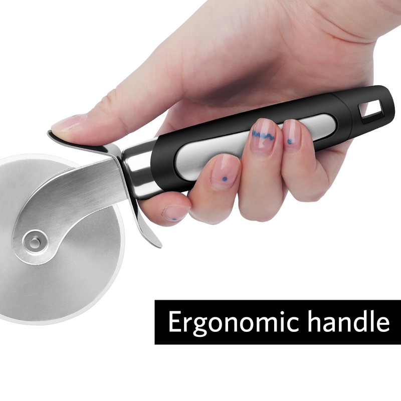 Asdirne Pizza Cutter, Pizza Wheel with Sharp Blade for Cutting