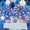 ZERODECO Birthday Decorations, Happy Birthday Banner with Paper Honeycomb, Star
