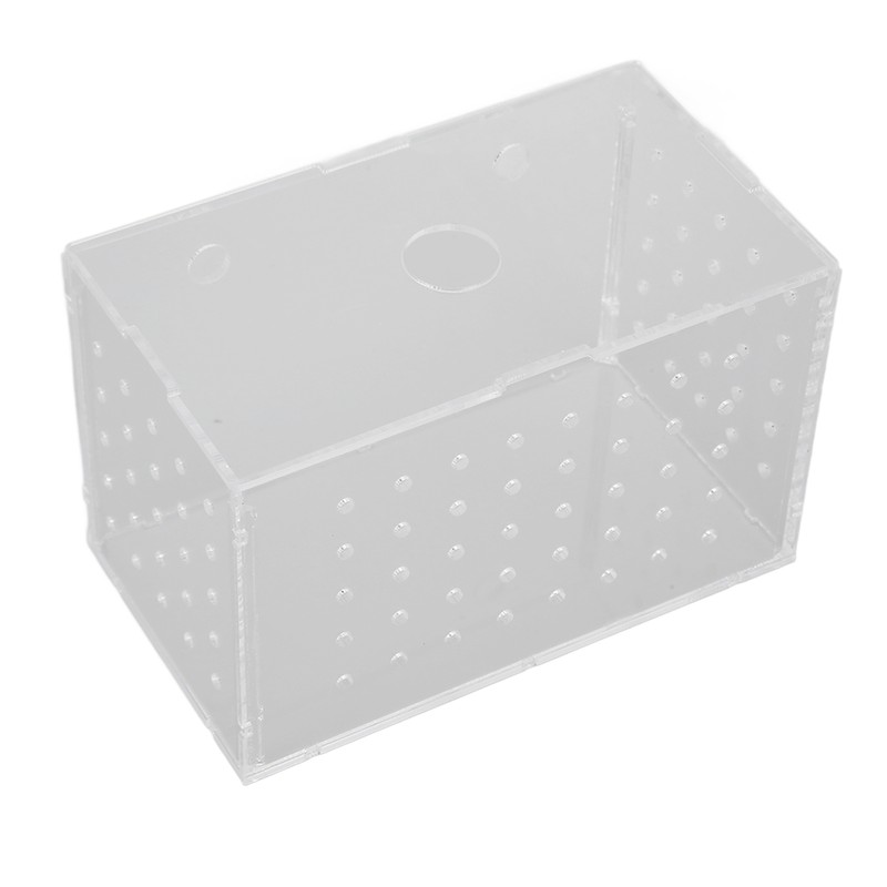 Fish Breeder Box High Transparency Acrylic Hatchery Incubator Tank with