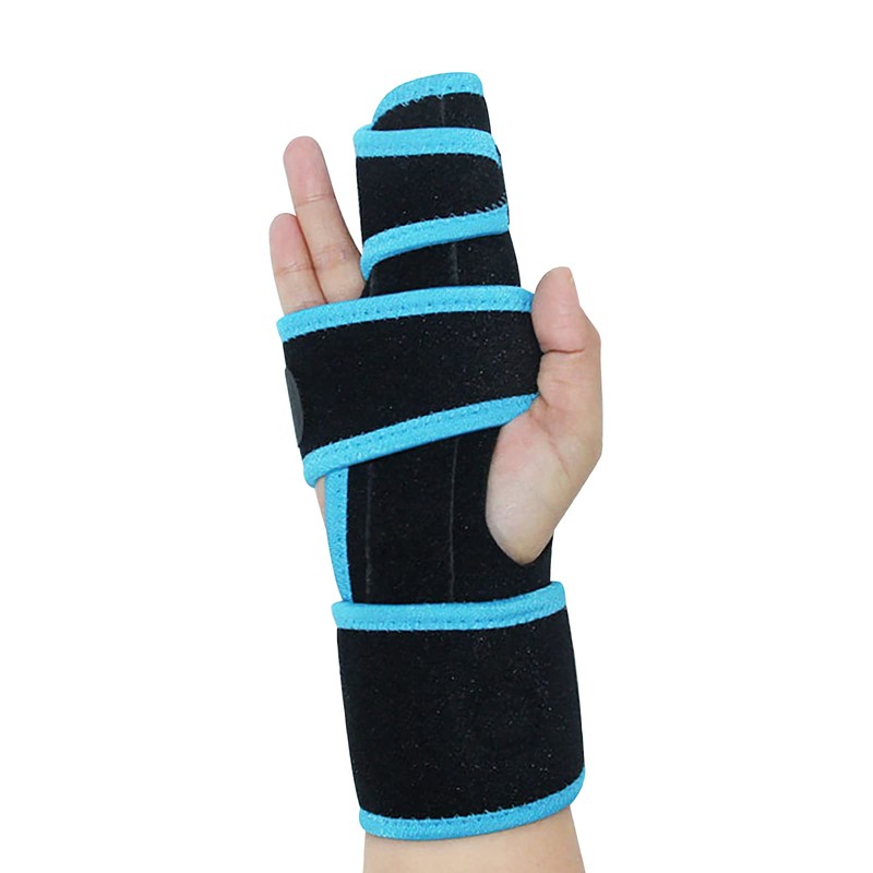 NICEYST Finger Splint Adjustable Two Finger Stabilizer Straightener Immobilizer Hand