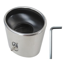 2025 Classic Stainless Steel Tailpipe Exhaust Muffler Tail Pipe Tip Chrome for Honda Accord 2008 2009 2010 2011 2012