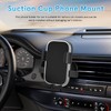 GRIRIW Car Phone Holder Mount Suction Cup Phone Mount Easy