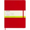 Moleskine Classic Plain Paper Notebook, Hard Cover and Elastic Closure