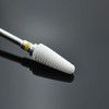 Rolabling Ceramic Nail Drill Bit White Flame Nail Drill Bit