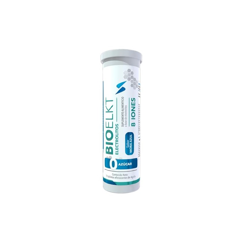 BIOELKT | Electrolitos efervecentes 8 IONES sin azucar | Essentials