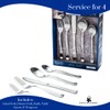 David Burke 20-Piece Avignon Flatware Set - Premium Stainless Steel