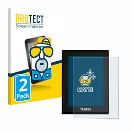 BROTECT Entspiegelungs-Schutzfolie für Yamaha LCD Display (E-Bike Display) (2 Stück) Matte Displayschutz-Folie, Anti-Reflex, Anti-Fingerprint