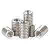 Qrity 20 Pcs Thread Inserts, Threaded Sleeves, M8 x 10mm