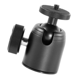 TEHAUX 1 Set Rotating Tripod Ball Head Camera Mount Compatible with Projectors Dslrs Lightweight Durable Design for Secure Stability