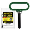 Magnetic Hitch Pin - Lawn Mower Trailer Hitch Pins -