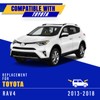 3 wipers Replacement for 2013-2018 Toyota RAV4, Windshield Wiper Blades