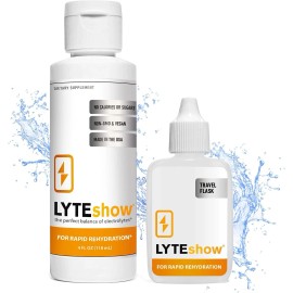 LyteLine Lyteshow Electrolyte Drops Sugar-Free for Hydration and Immune Support - 40 Serv