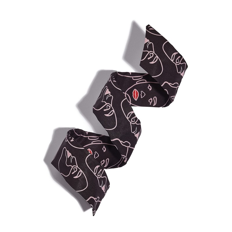 Hair Band Wide Headband Fine Patterned Flexible Women's Headpiece Accessory
