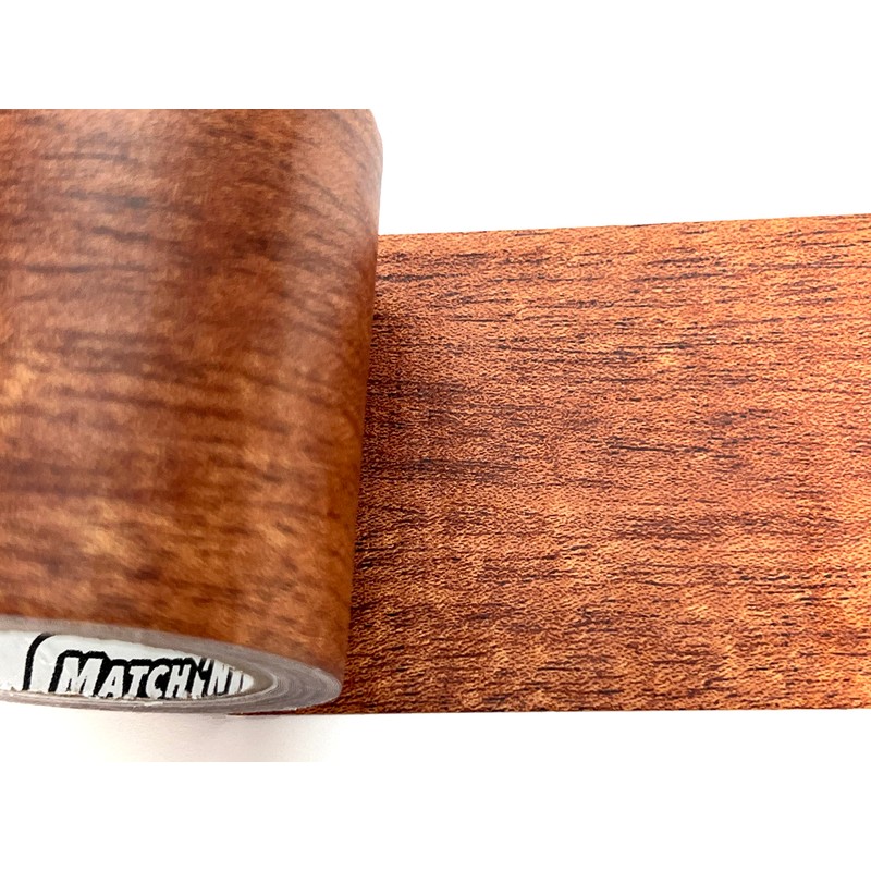Match 'N Patch Realistic Wood Grain Repair Tape, Mahogany