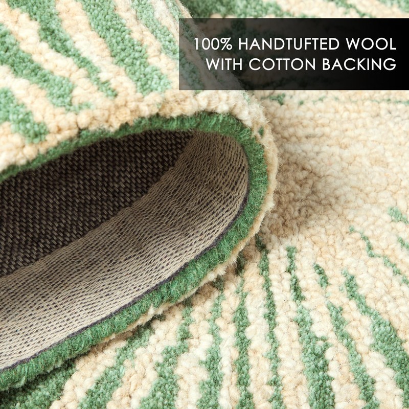 Nicole Miller New York Kendall Fluted Geo Handcrafted Runner Area