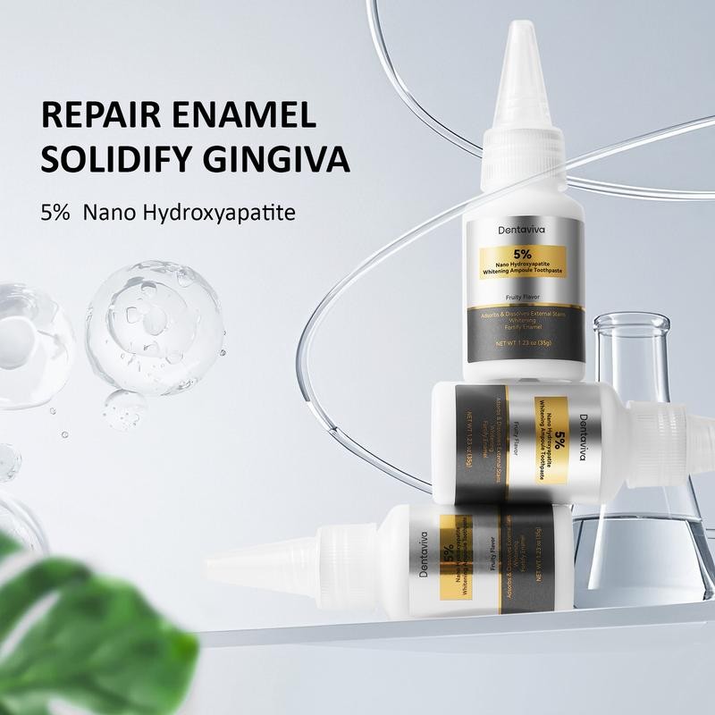Nano Hydroxyapatite & Alpha-Hydroxy Acid Ampoule Toothpaste – Advanced Enamel