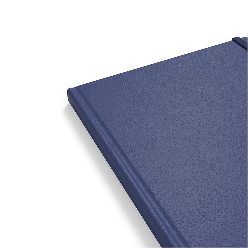 TRU RED Large Hard Cover Ruled Journal, Blue (TR55581)
