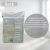 MRPAPA 2Pack Washing Machine Covers，Waterproof Dustproof Laundry Dryer Protect Cover,