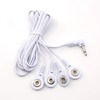 Tens Lead Wires - Port Doubler - Four 3.5mm Snap