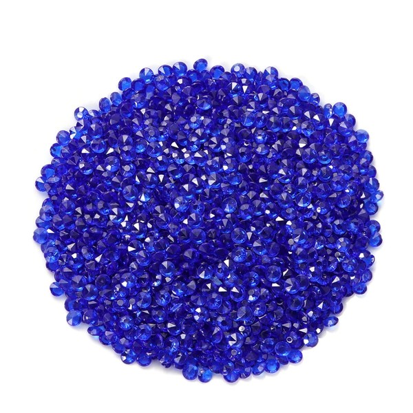 EXCEART 2000pcs 4. 5mm Crystal Vase Fillers Fake Diamonds Clear