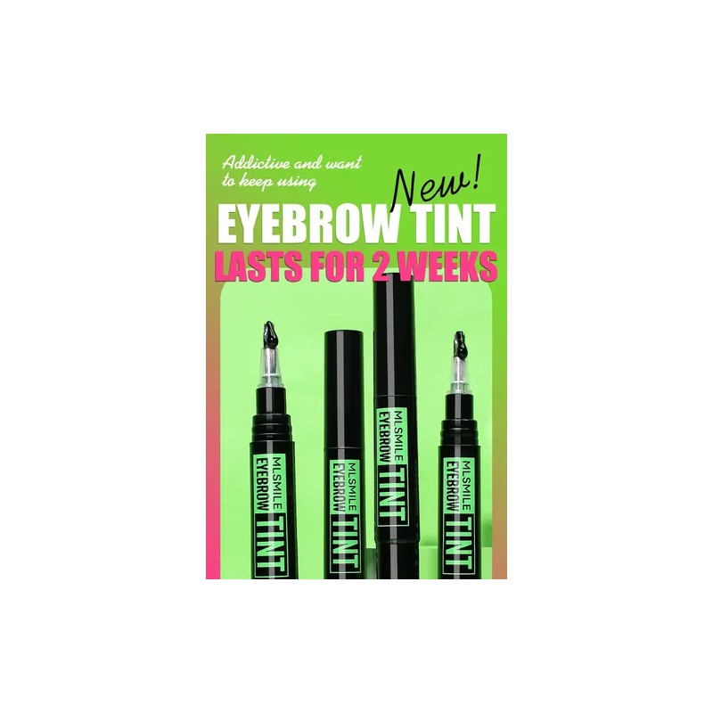 Tinte Líquido Para Cejas Mlsmile, Impermeable Y A Prueba De