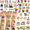 20 Sheets 172 Pcs World Autism Awareness Ribbon Temporary Tattoos