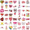 Girl Heart Stickers for Laptop(50 Pcs),Gift for Kids Teens Adults