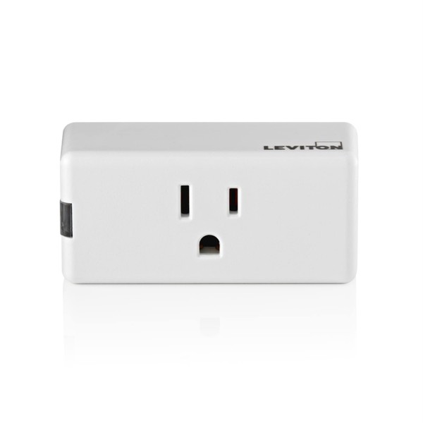 Leviton Decora Smart Plug, Wi-Fi 2nd Gen, Works with Matter,