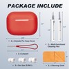 Airpods Pro 2nd Generation Case Cover, Full Protective Soft Silicone,