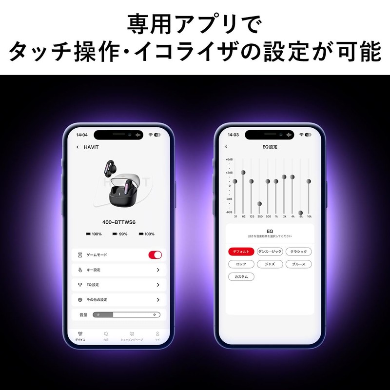 Sanwa Direct 400-BTTWS6 Ear Cuff Earbuds, Bluetooth Open-Ear, IPX4 Waterproof,