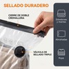 20PCS Bolsas de Almacenamiento de Vacío, Bolsas al Vacio Ropa