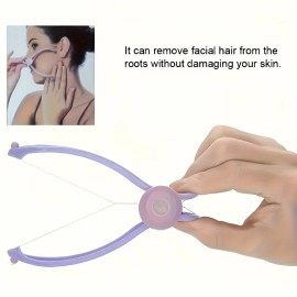 Precise Facial-Safe Compact Hygienic Women's Painless Thread Facial Hair Remover