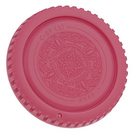 Fotodiox Pink Designer Body Cap Compatible with Canon EF and EF-S Mount Cameras
