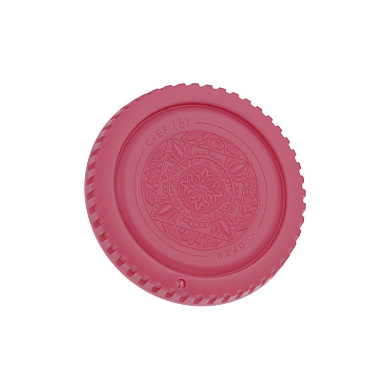 Fotodiox Pink Designer Body Cap Compatible with Canon EF and
