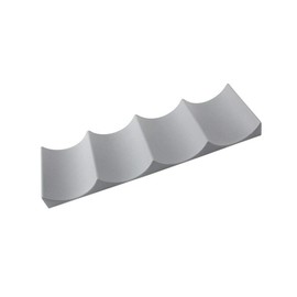 CfoPiryx European Style Wine Rack, Plastics Wine Bottle Display Stacking, Wine Holder Storage Organizer for Kitchen Countertops Pantry Fridge Storage Rack 29.3 * 9.8 * 2.3cm